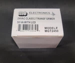 * New In Box Mg Electronics Mgt-2450 24vac 50va Class Ii Plug Transformer. Fixed Price $20.00.