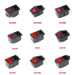 Iec 10a 250v Plug Power Connector Ac C14 C01 3 Pin With Switch And Fuse Socket. Fixed Price $96.40.