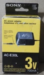 Sony (ac-e30l) 3v 700 Ma Ac Power Adaptor Ex!!. Fixed Price $23.99.