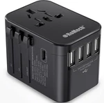 Universal Travel Adapter, 5.6a Smart Power International Plug Adaptor Ac Wall Ch. Fixed Price $12.98.