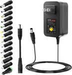 Shnitpwr 30w Universal Power Supply 3v 4.5v 5v 6v 7.5v 9v 12v-30w, Black. Fixed Price $23.23.