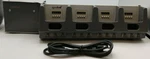 Symbol Battery Charger Model 3860 W/ Power Supply 586-90-00-00. Fixed Price $79.99.