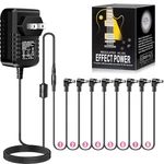 Guitar Effect Pedal Power Supply Adapter With 8 Way Daisy Chain Cables Fit For 9. Fixed Price $21.99.