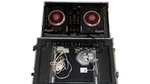 Numark Ns7 Dj Set W/ Mask, Stands, Case, Nsfx Controller And All Cables. Fixed Price $800.00.