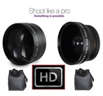 Wide Angle & Telephoto Lens For Sony Hdr-cx360 Hdr-pj30 Hdr-sr8 Hdr-sr7 Hdrcx305. Fixed Price $27.95.
